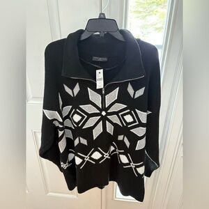 NWT Lane Bryant Luxurious Chenille Sweater - Size 18/20 Black